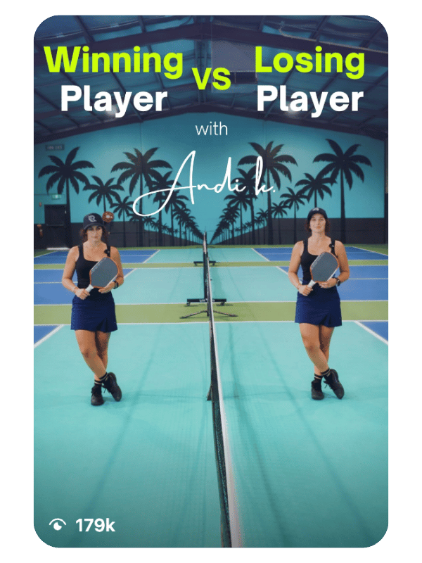 Coaching clip 'Winning Player vs Losing Player' with Andi K, 179k views